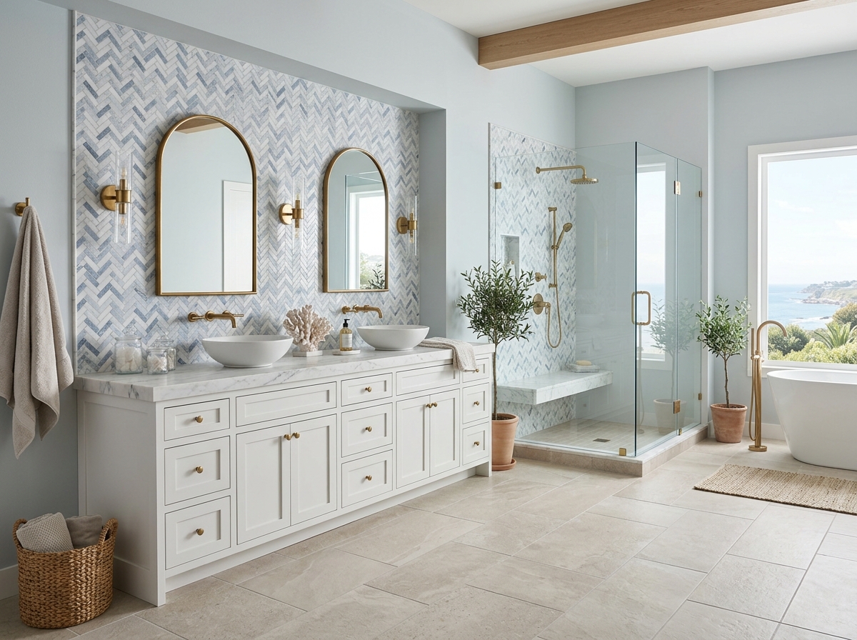 Porcelain Tile and Bathroom Mosaics