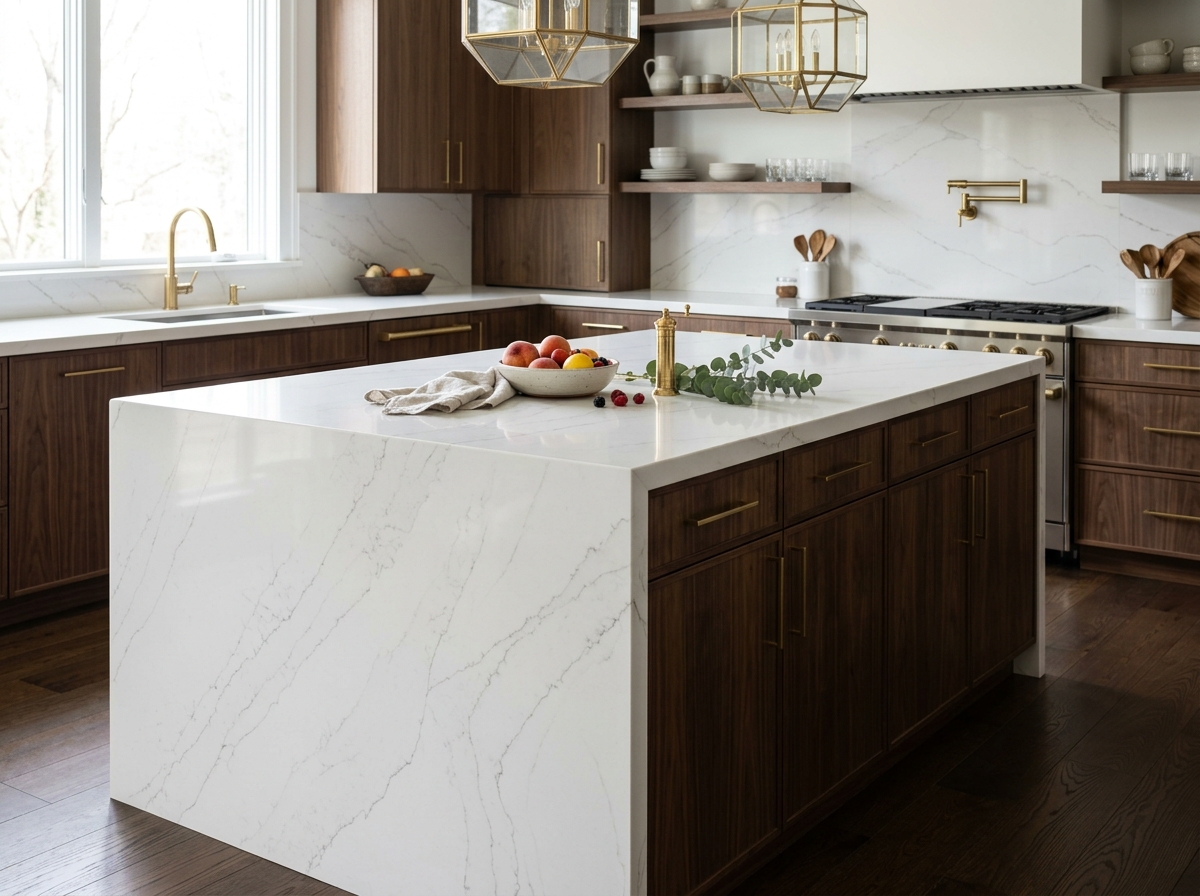 Quartz and Granite Countertops Fabrication